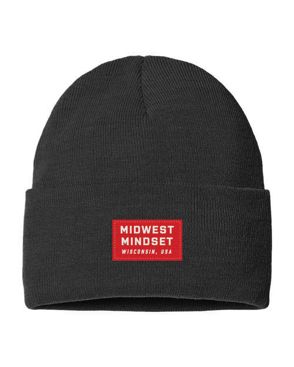 Midwest Mindset Eco Beanie - Black