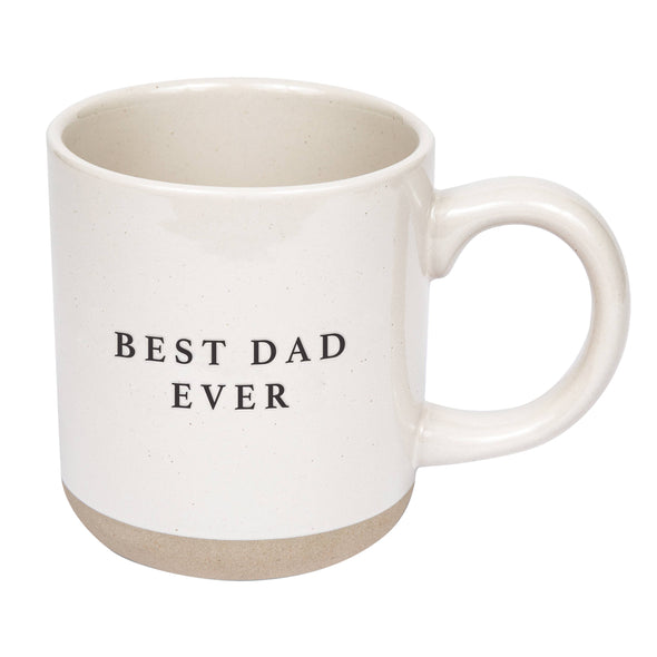 Best Dad Ever Stoneware Coffee Mug - Father's Day Gifts