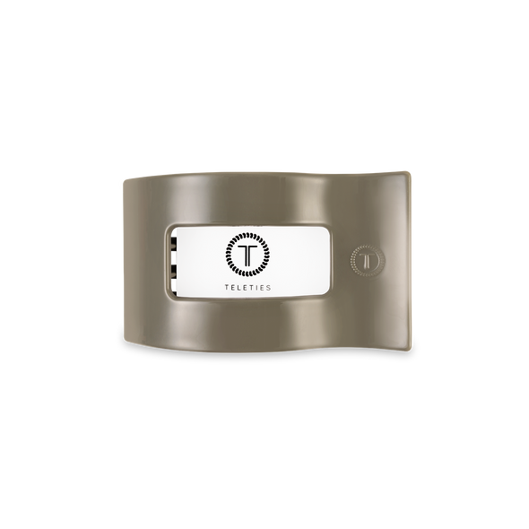 Flat Rectangle Hair Clip | Small | Sage It Ain't So