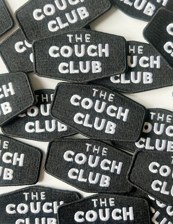 The Couch Club  Patch For Homebodies