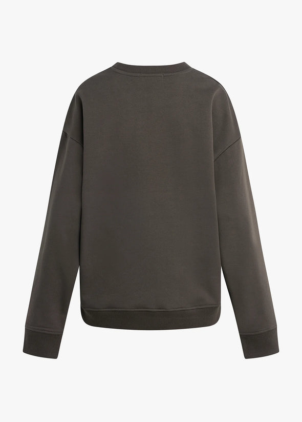 Favorite Daughter Collegiate Sweatshirt in Coffee Gardenia