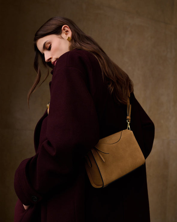 Alba Suedette Crossbody Bag
