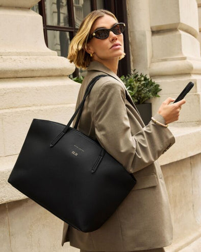 Harlyn Work Tote Bag in Black