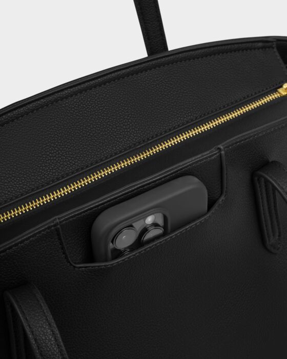 Harlyn Work Tote Bag in Black