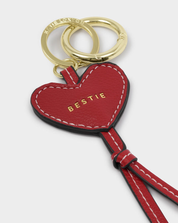 Heart Bag Charm Keychain