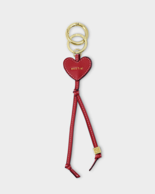 Heart Bag Charm Keychain