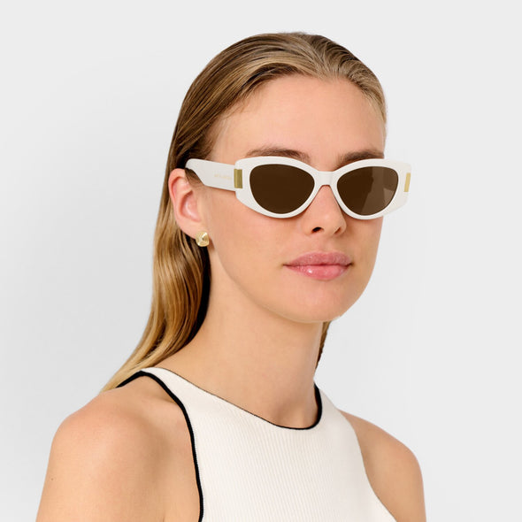 Rimini Sunglasses Off White