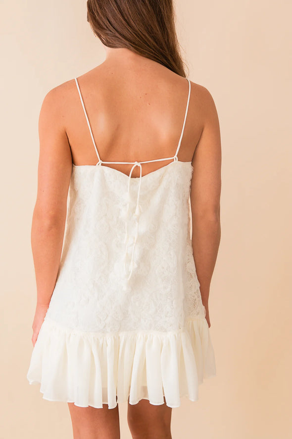 Sariah Lace Dress Ivory Ivy