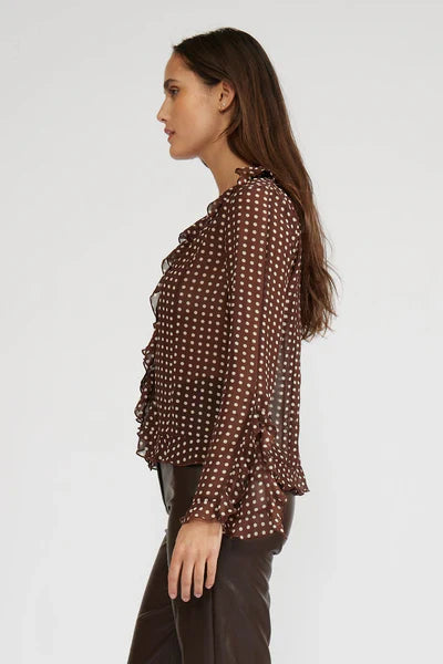Liza Ruffle Top