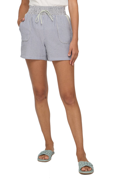 Bailey Seersucker Pull On Short