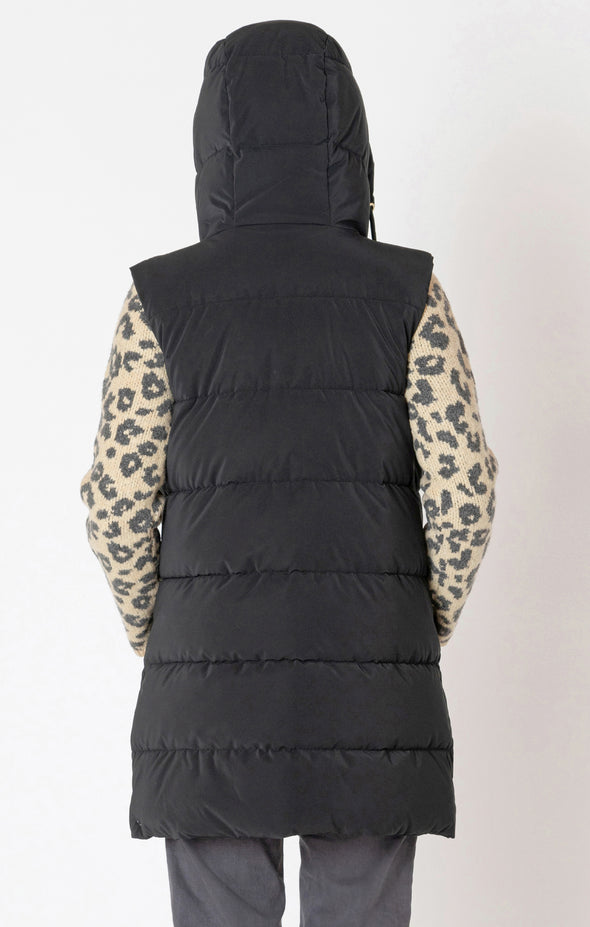 The Luxe Layer Hooded Puffer Vest