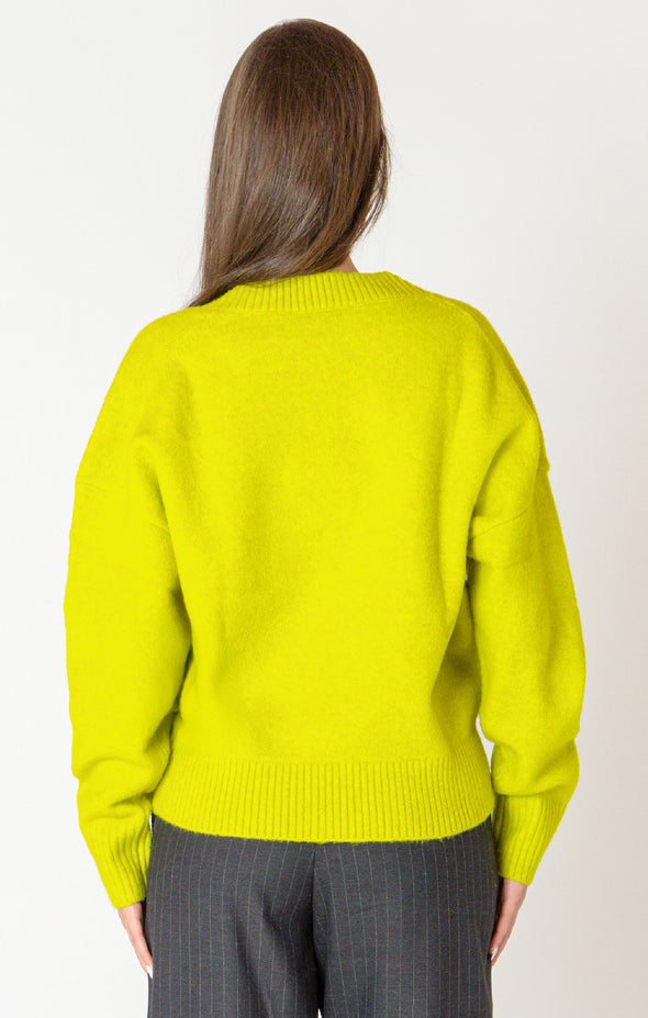 Limelight Soft Rib Trim Sweater