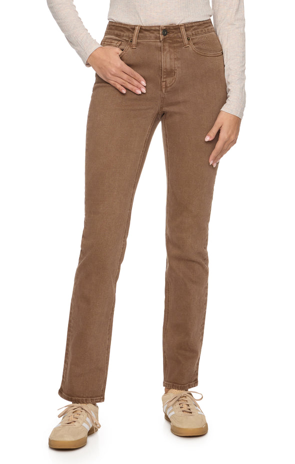 ldie High Rise Straight Western Version