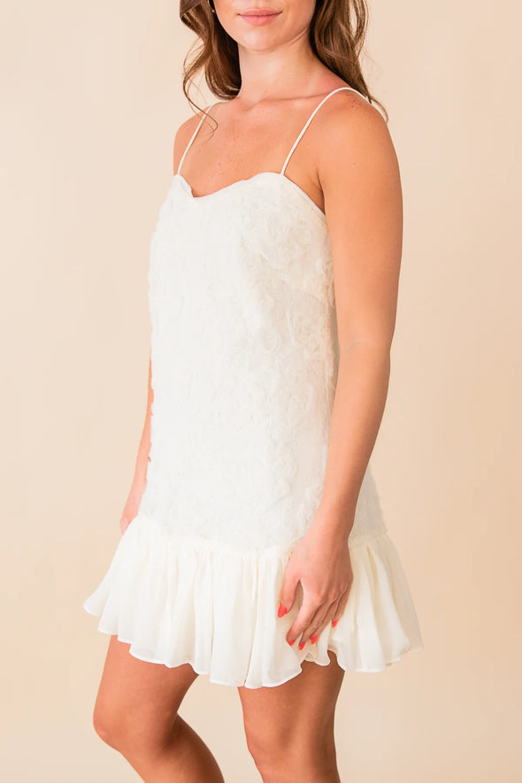 Sariah Lace Dress Ivory Ivy
